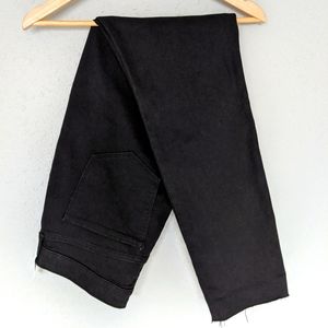 Power Slim Straight Black Jeans